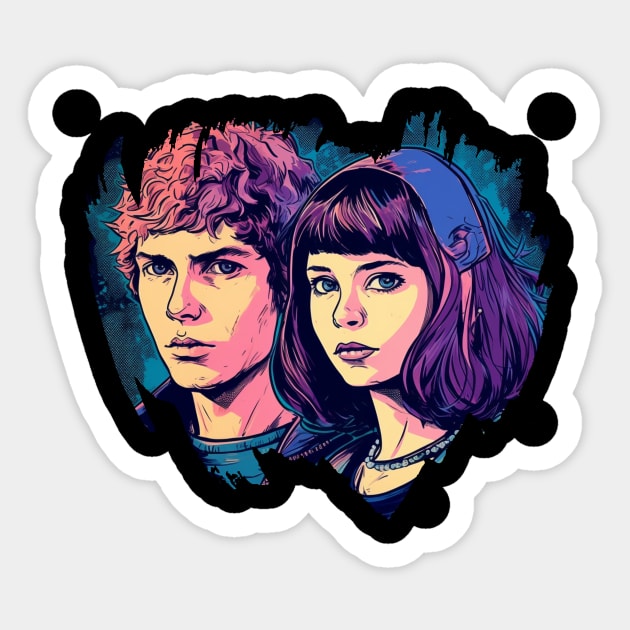 Scott Pilgrim Takes Off Sticker by Pixy Official